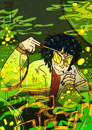 art fight attack on WINTERUMI