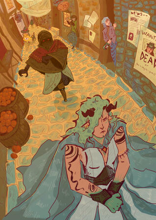 Artfight (mass) attack on Blnkegg