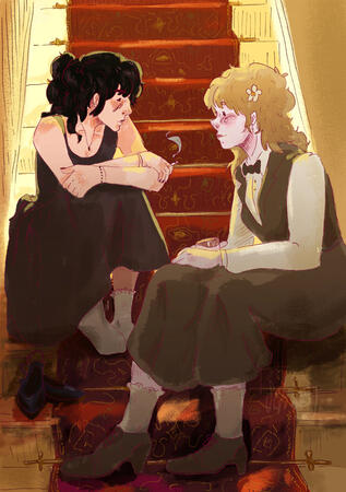 My OCs if they where the opposite gender (Inktober 2024